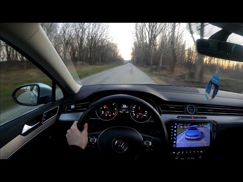 Volkswagen Passat 2016 2.0 TDi R-Line (190HP) - POV Test Drive (Binaural Audio)