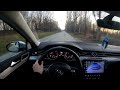 Volkswagen Passat 2016 2 0 TDi R Line 190HP POV Test Drive Binaural Audio