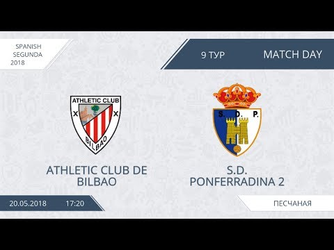 AFL18. Spain. Segunda. Day 9. Athletic Club de Bilbao - S D  Ponferradina-2.