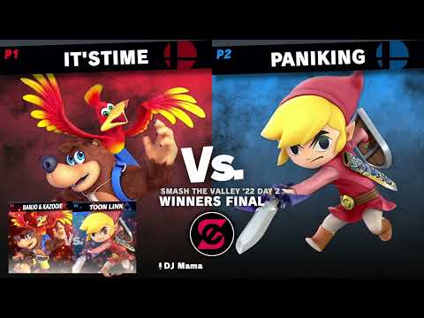 ItsTime (Banjo & Kazooie) vs PaniKing (Toon Link) Winners Final | Smash The Valley '22 Day 2