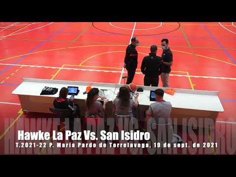 (2021-09-19) 1ªJ. 1ªNacional HAWKE Torrelavega Vs. San Isidro Valladolid
