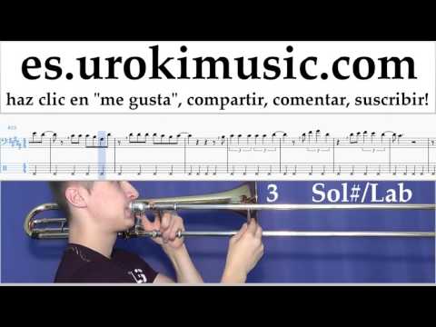 Como Tocar Trombón Prince Royce & Chris Brown - Just As I Am Tablatura Parte#2 um-hli927
