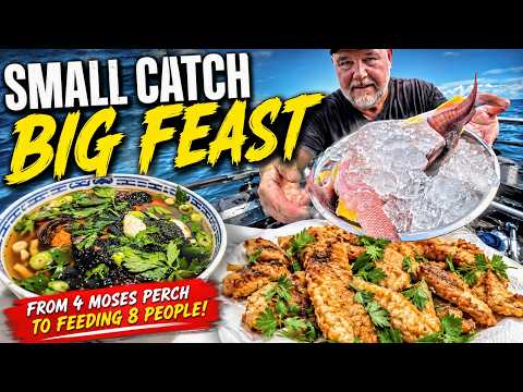 How I Turned a Few Fish into a FEAST | Catch & Cook