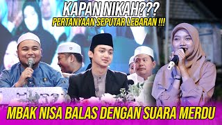 Download lagu ALWAYS ASKED WHEN WILL YOU GET MARRIED DURING EID, Mbak NISA SL LAMONGAN REPLY WITH A MELODY VOICE mp3