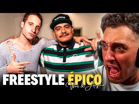 ESTO ES HISTÓRICO 🐐 BLON REACCIONA AL FREESTYLE DE ACZINO Y WOS EN 2024