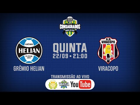 GRÊMIO HELIAN FS X  VIRACOPO FS - SUPERCOPA CONSAGRADOS/VÁRZEA AO VIVO
