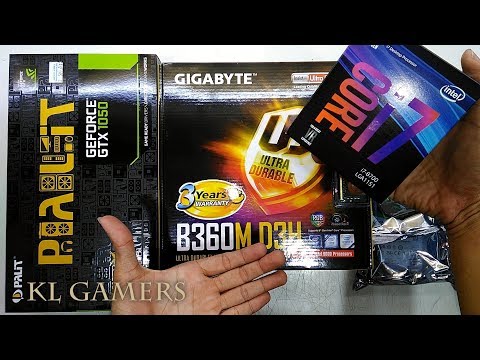 intel Core i7 8700 GIGABYTE B360M D3H Palit GTX 1050 STORM X Casual Gaming Desktop 2019