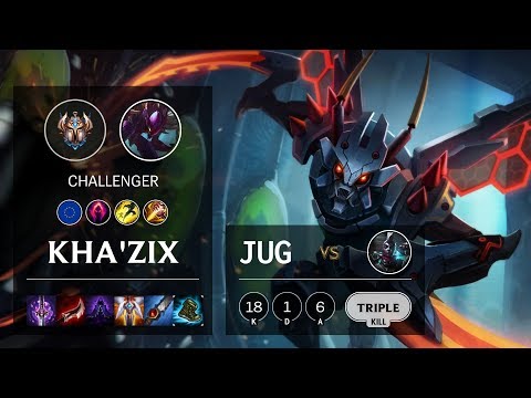 Kha'Zix Jungle vs Ekko - EUW Challenger Patch 10.8