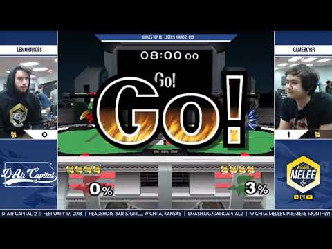 D-Air Capital 2 - Lemon juices (Fox) vs  Gameboyjr (Fox) - Top 16 Losers R2