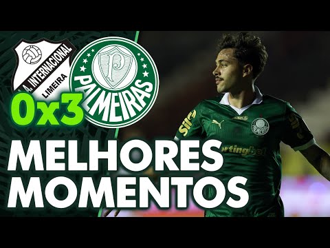 INTER DE LIMEIRA 0 X 3 PALMEIRAS | MELHORES MOMENTOS PAULISTAO 2025