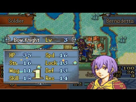 Bernadetta In Fire Emblem Sacred Stones Microhacking Custom Animation