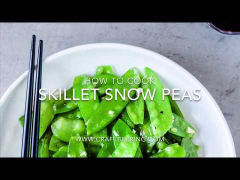 How to Cook Snow Peas in Skillet