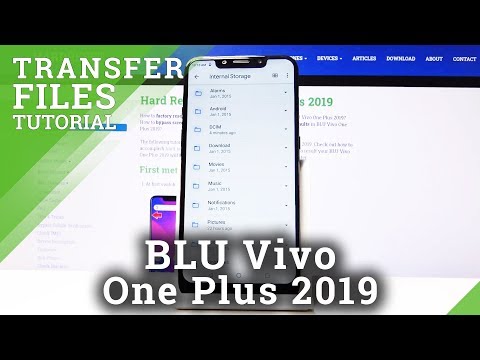 BLU Vivo One Plus 2019 How to Transfer Data to SD Card