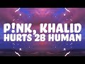 P!nk, Khalid - Hurts 2B Human (Lyrics) P!nk, Khalid - Hurts 2B Human (Lyrics)