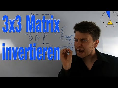 Inverse 3x3 Matrix | invertieren