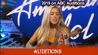 Laci Kaye Booth &quot;Mama Tried&quot; WOWS Judges country singer from Texas | American Idol 2019 Auditions