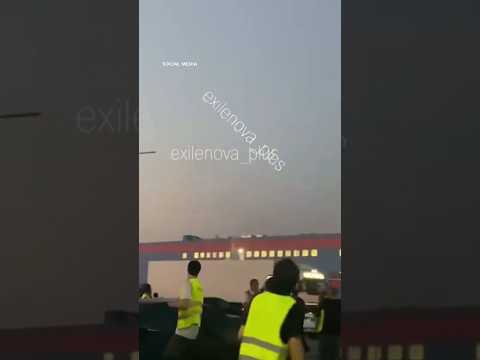 Ukrainian drone hits Russian logistics hub