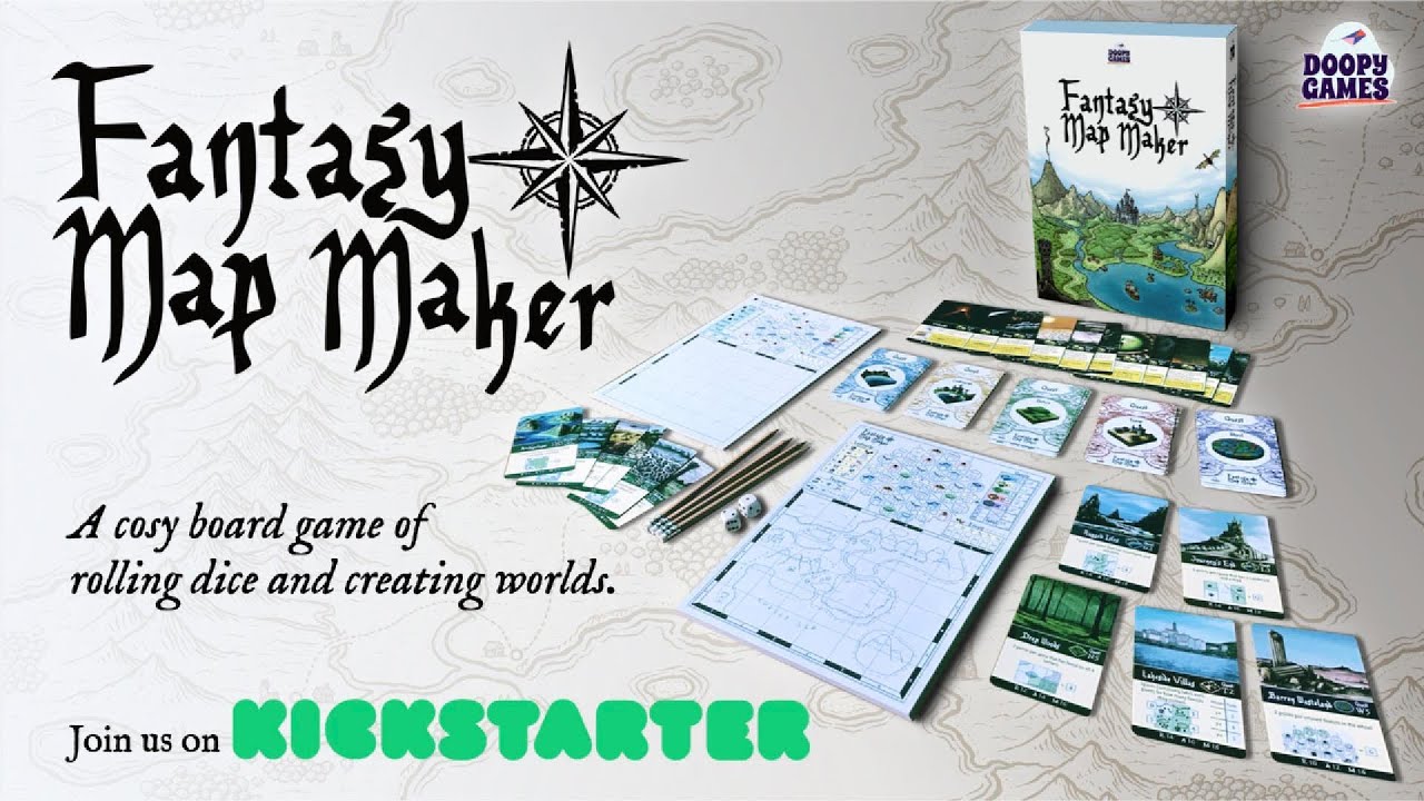 Fantasy Map Maker (Boxed Edition) Trailer