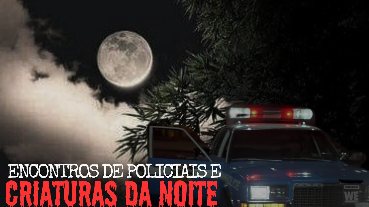 ENCONTROS DE POLICIAIS COM CRIATURAS DA NOITE.