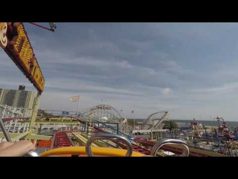 On-ride point of view of Tickler