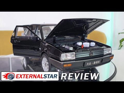 Thumbnail for Review: 1:18 VW Santana (Volkswagen Passat B2) diecast model by WELLY by vw santana