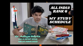 Download lagu My NEET Study Schedule - To get AIR 6 - How to get top 10 rank in every exam(NEET/AIIMS) mp3