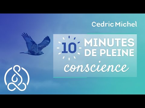 10 minutes de MÉDITATION en pleine conscience pour débutants 🎧🎙 Cédric Michel