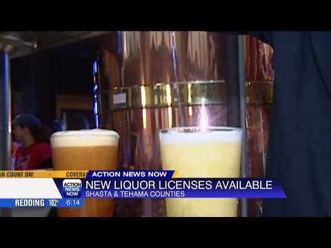 New liquor licenses up for grabs in Shasta, Tehama counties