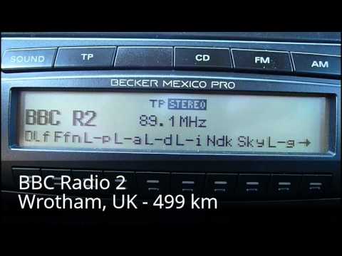 FM-DX (Tropo) 26.07.2012: BBC Radio 2, Wrotham, G in Geeste, D - 499 km