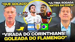 TV ARGENTINA IMPRESSIONADA COM FLAMENGO E VIRADA DO CORINTHIANS NO BRASILEIRÃO