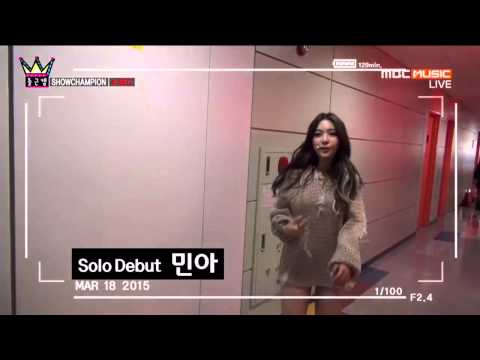[HD] 150318 Minah - Backstage Cam @ MBC MUSIC Show Champion