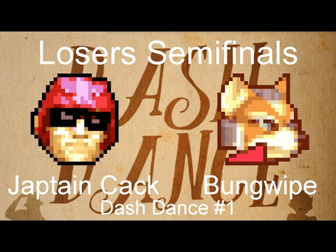 Dash Dance! Japtain Cack (Falcon) Vs. Bungwipe (Fox/Falco) - LSF