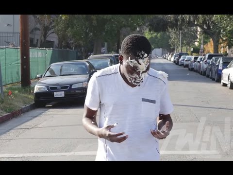 SKATEBOARD BAIT - Pepper Spray PIE PRANK IN THE HOOD - Teaching Thieves A Lesson!!