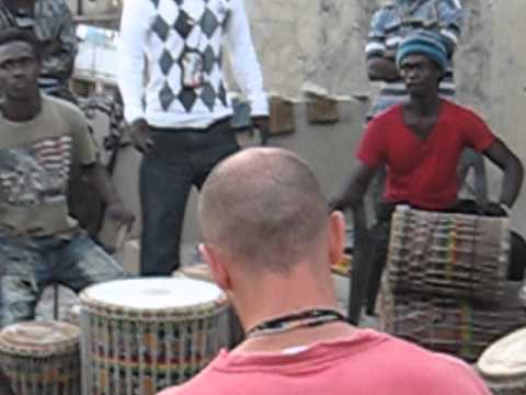 Kissima Diabate rehearsal Dakar 2011