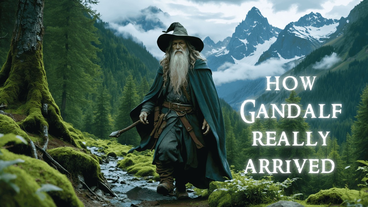 The Arrival of Gandalf ACCORDING TO TOLKIEN
