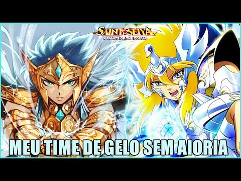 Meu Time de Gelo Secreto Cuidado para não Tiltar Saint Seiya Awakening