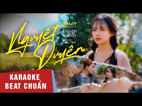 KARAOKE | Nguyệt Duyên - Duyên Kendy | Beat Chuẩn Tone Nữ