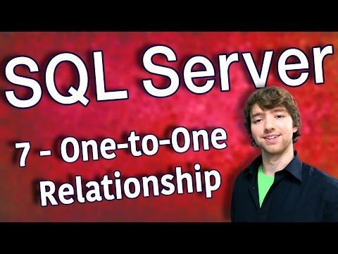 SQL Server 7 One to One Relationship