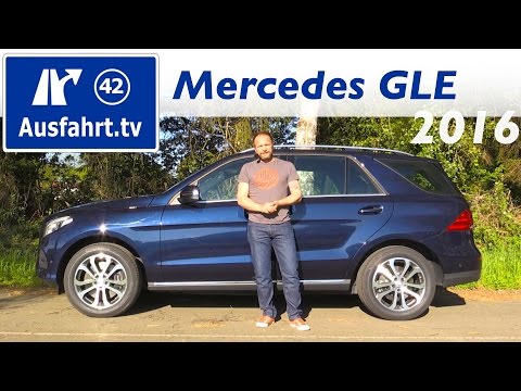 2016 Mercedes-Benz GLE 250 d (W166) - Fahrbericht der Probefahrt, Test, Review Ausfahrt.tv