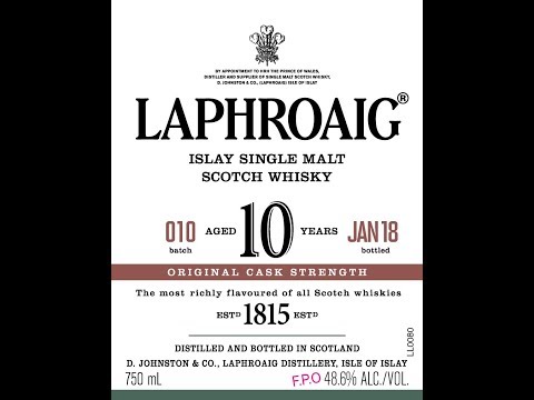 Laphroaig 10 Cask Strength (Batch 010) - Whisky Review #23