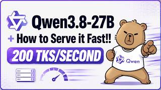 Qwen3.8-27B - 200 Tokens per Second