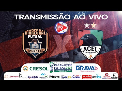 Final do Campeonato Paranaense de Futsal - SUB 20 - 2022 -  Marechal Futsal Vs ACEL Chopinzinho