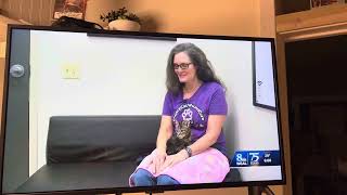 12/26/24  WGAL interview by Susan Shapiro - kitten Stuffing