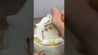 叶くんも3Dラテアートにしたらやっぱり可愛すぎた...  #Shorts