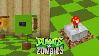 Minecraft Plants VS Zombie Build Hacks