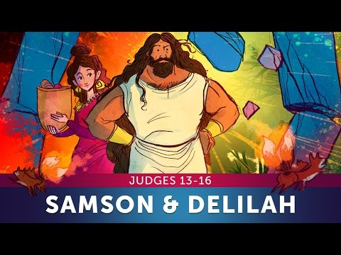 Samson and Delilah-Judges 13-16 | Sunday School Lesson and Bible Teaching Story |HD| Sharefaithkids
