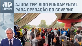 Milhares de pessoas seguem como voluntárias em resgates no RS; Marcelo Favalli analisa