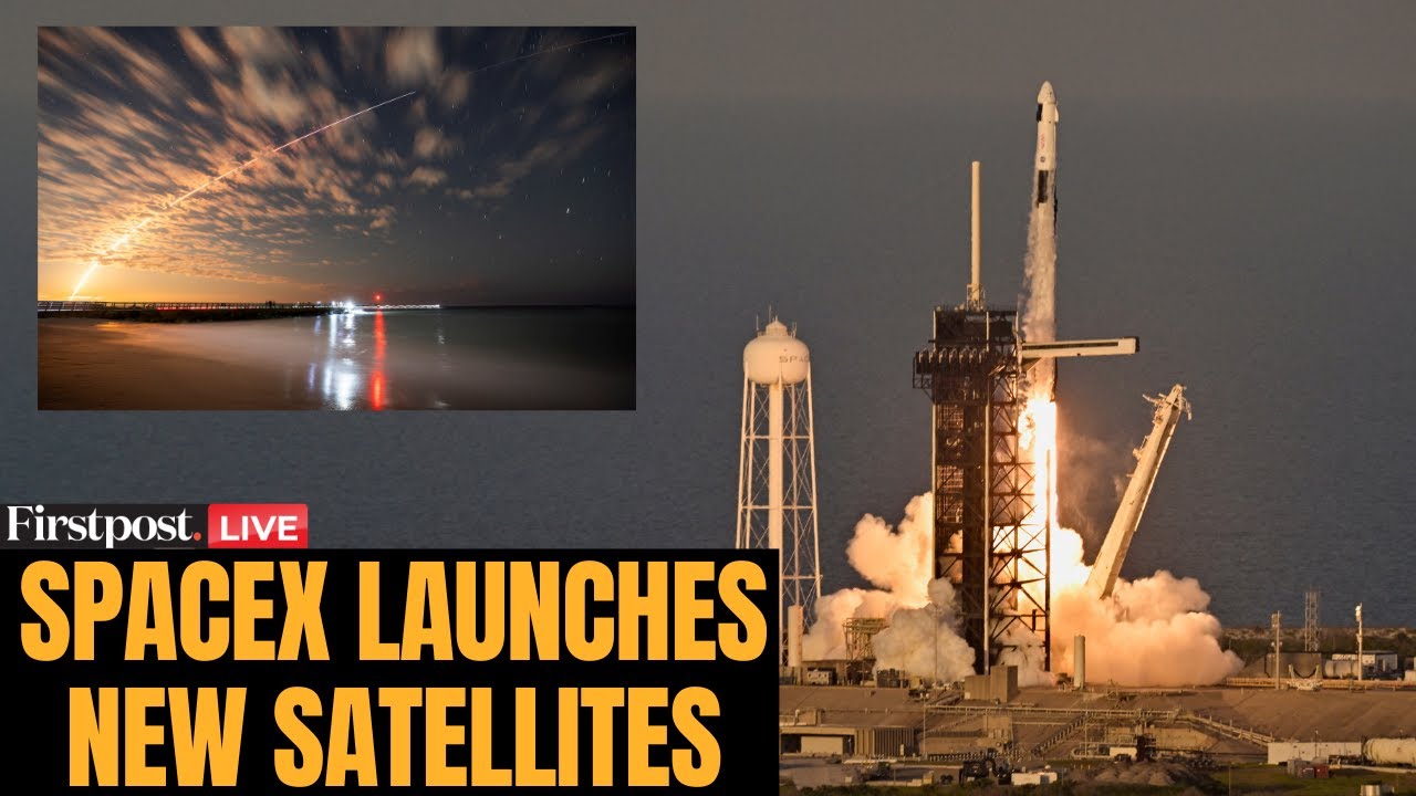 SpaceX Launch LIVE: Falcon 9 Launches New Batch of Starlink Satellites from Cape Canaveral | N18G