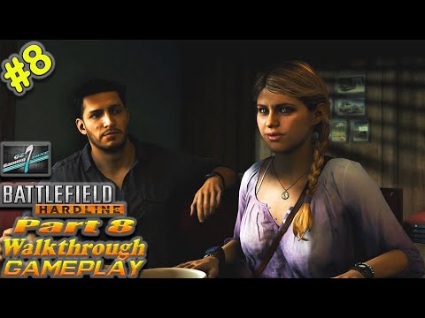 Battlefield Hardline Walkthrough Part 8 Sovereign Land || PC Gameplay Full HD 60FPS