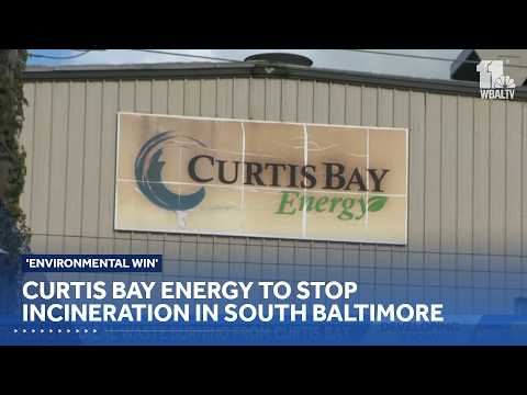 Curtis Bay Energy to stop incineration in South Baltimore
